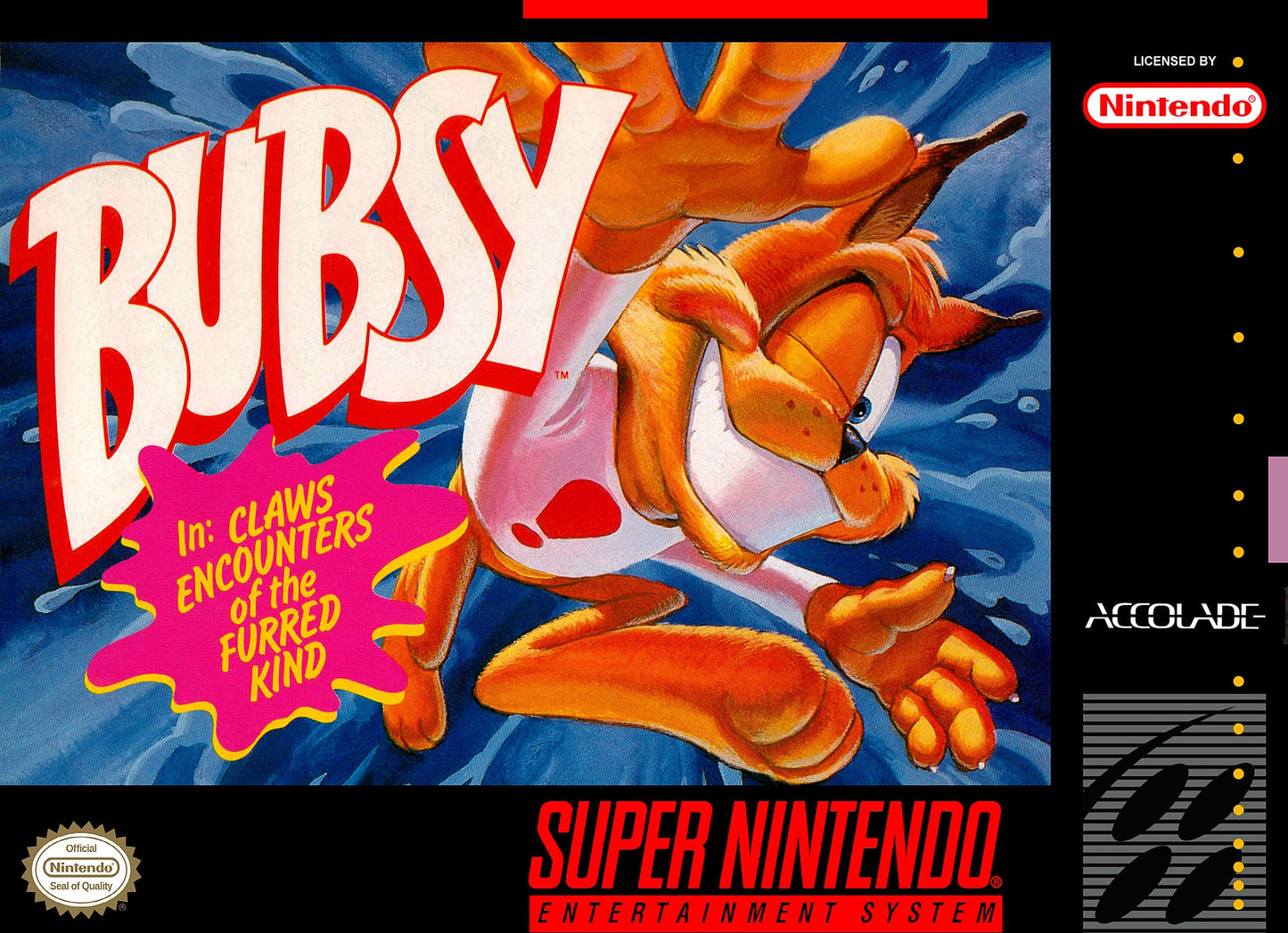 Bubsy Super Nintendo