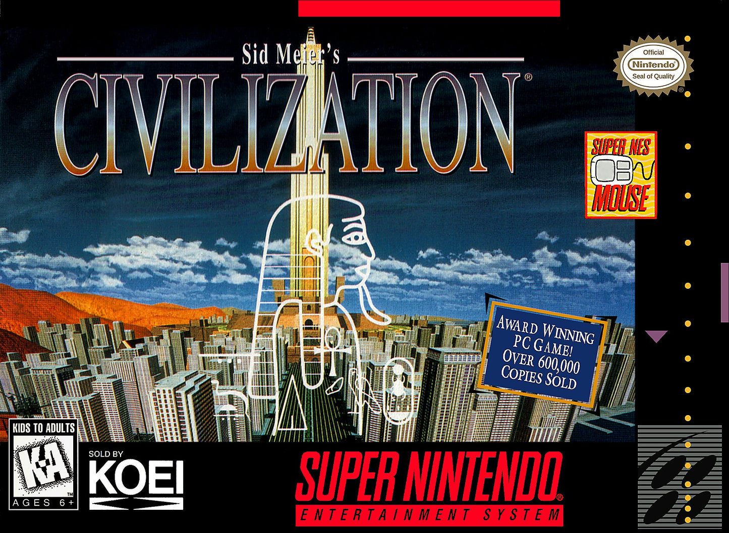 Sid Meier's Civilization Super Nintendo
