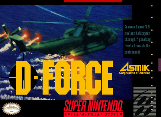 D-Force Super Nintendo