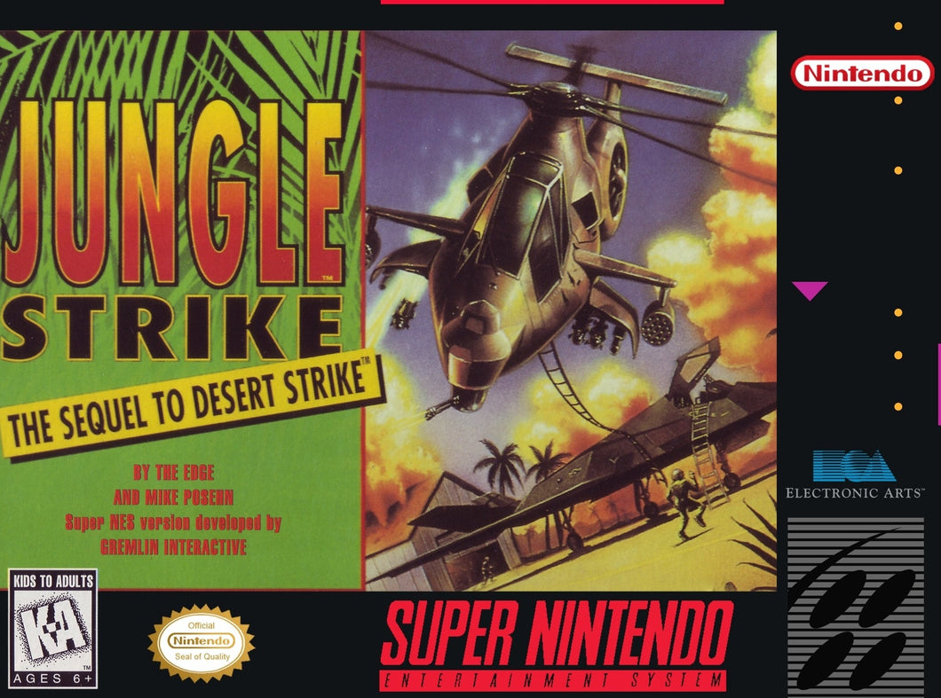 Jungle Strike Super Nintendo