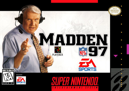 Madden 97 Super Nintendo