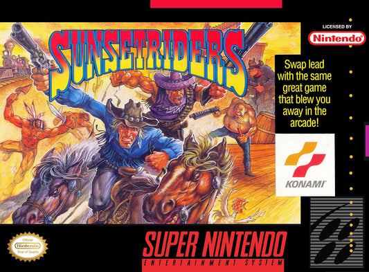 Sunset Riders Super Nintendo