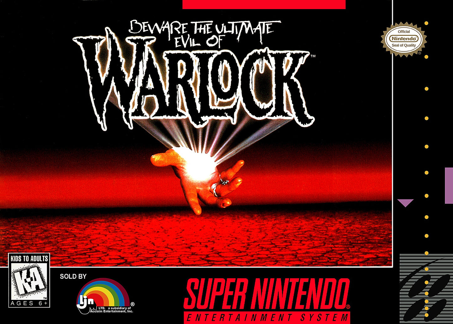 Warlock Super Nintendo