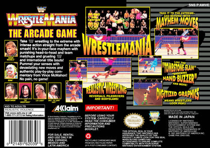 WWF Wrestlemania Arcade Game Super Nintendo