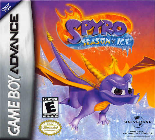 Spyro Season Of Ice GameBoy Advance