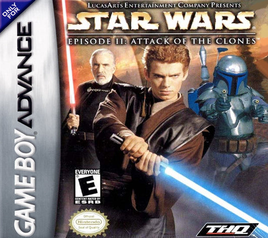 Star Wars Episode II Attack Of The Clones GameBoy Advance