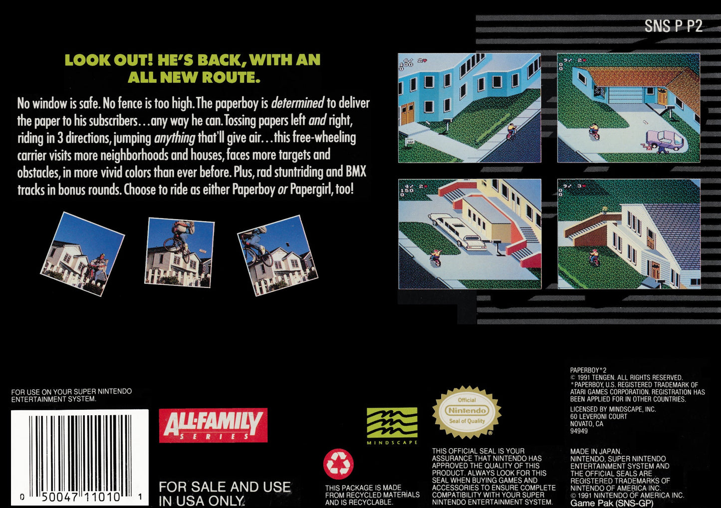 Paperboy 2 Super Nintendo