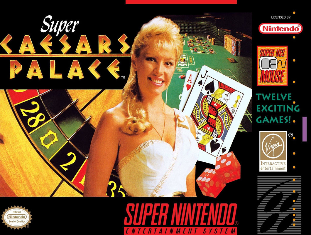 Super Caesar's Palace Super Nintendo