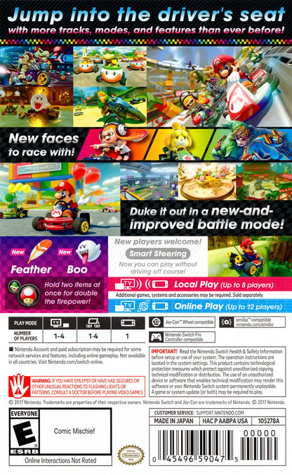 Mario Kart 8 Deluxe Nintendo Switch