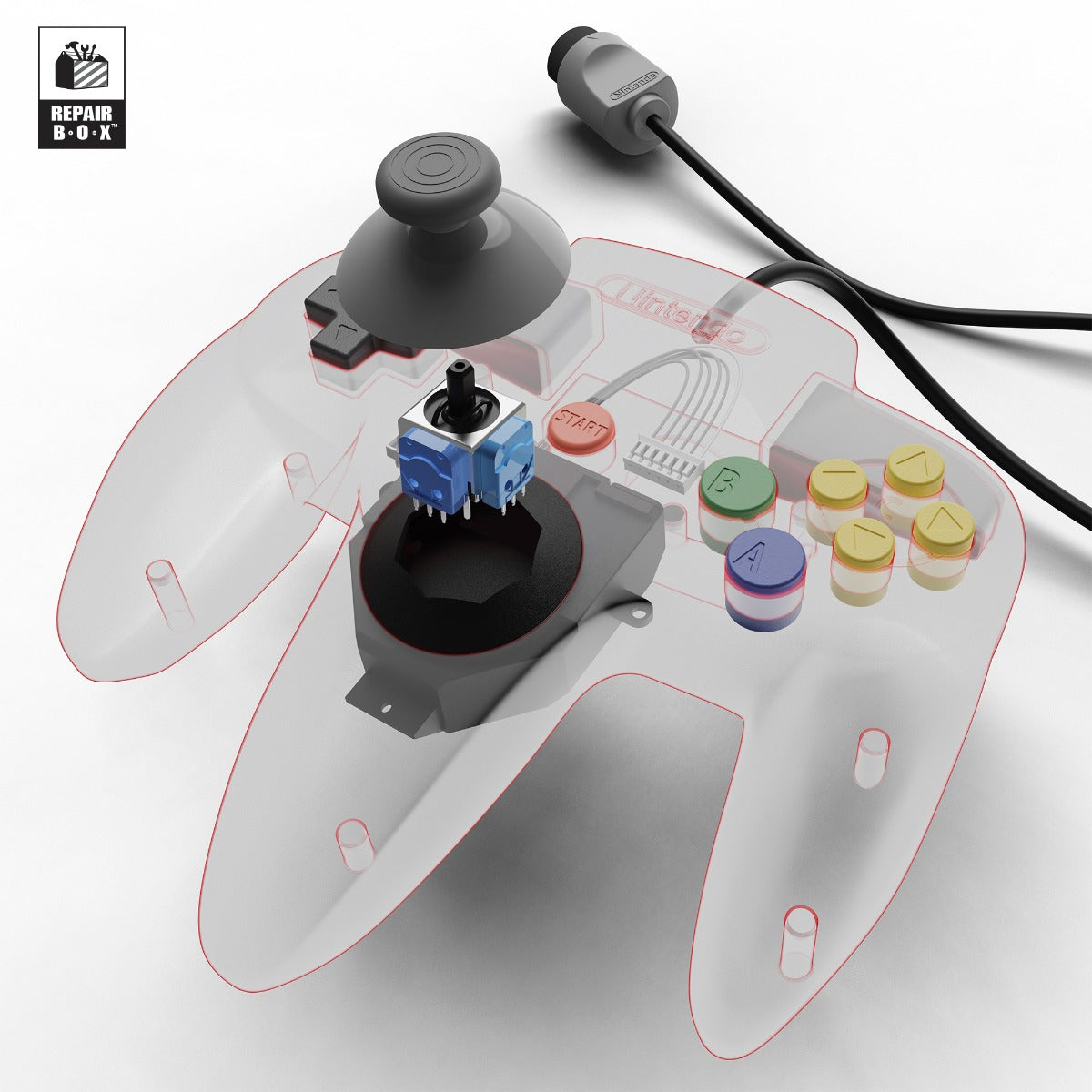 Hall Effect Joystick Module (GameCube Style)