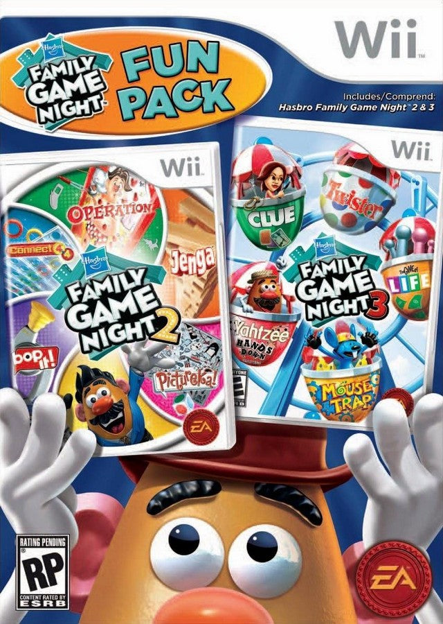 Hasbro Family Game Night Fun Pack Wii