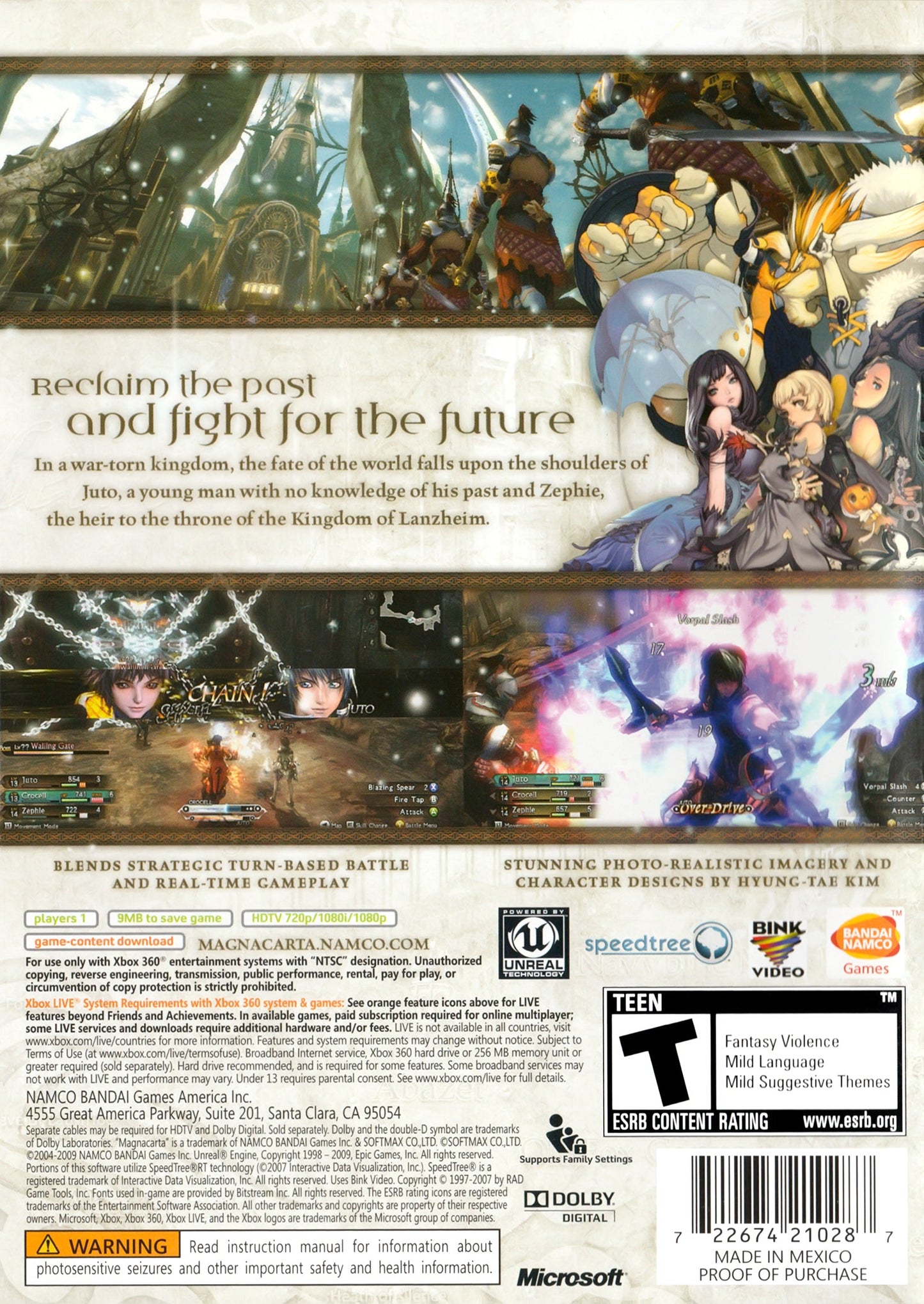 Magna Carta 2 Xbox 360