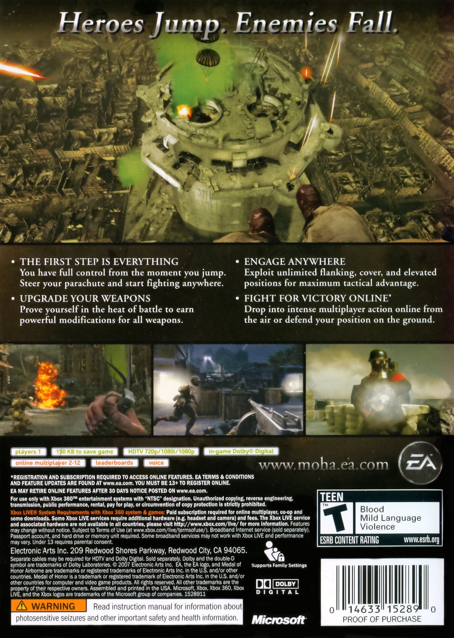 Medal of Honor Airborne Xbox 360