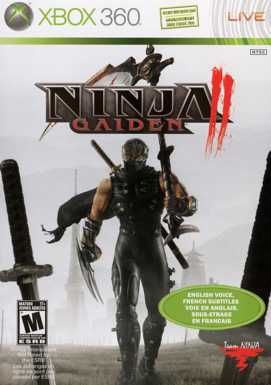 Ninja Gaiden II Xbox 360