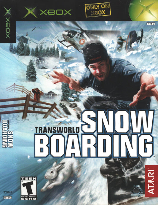 TransWorld Snowboarding Xbox