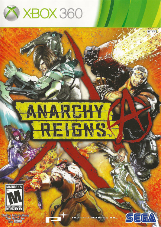 Anarchy Reigns Xbox 360