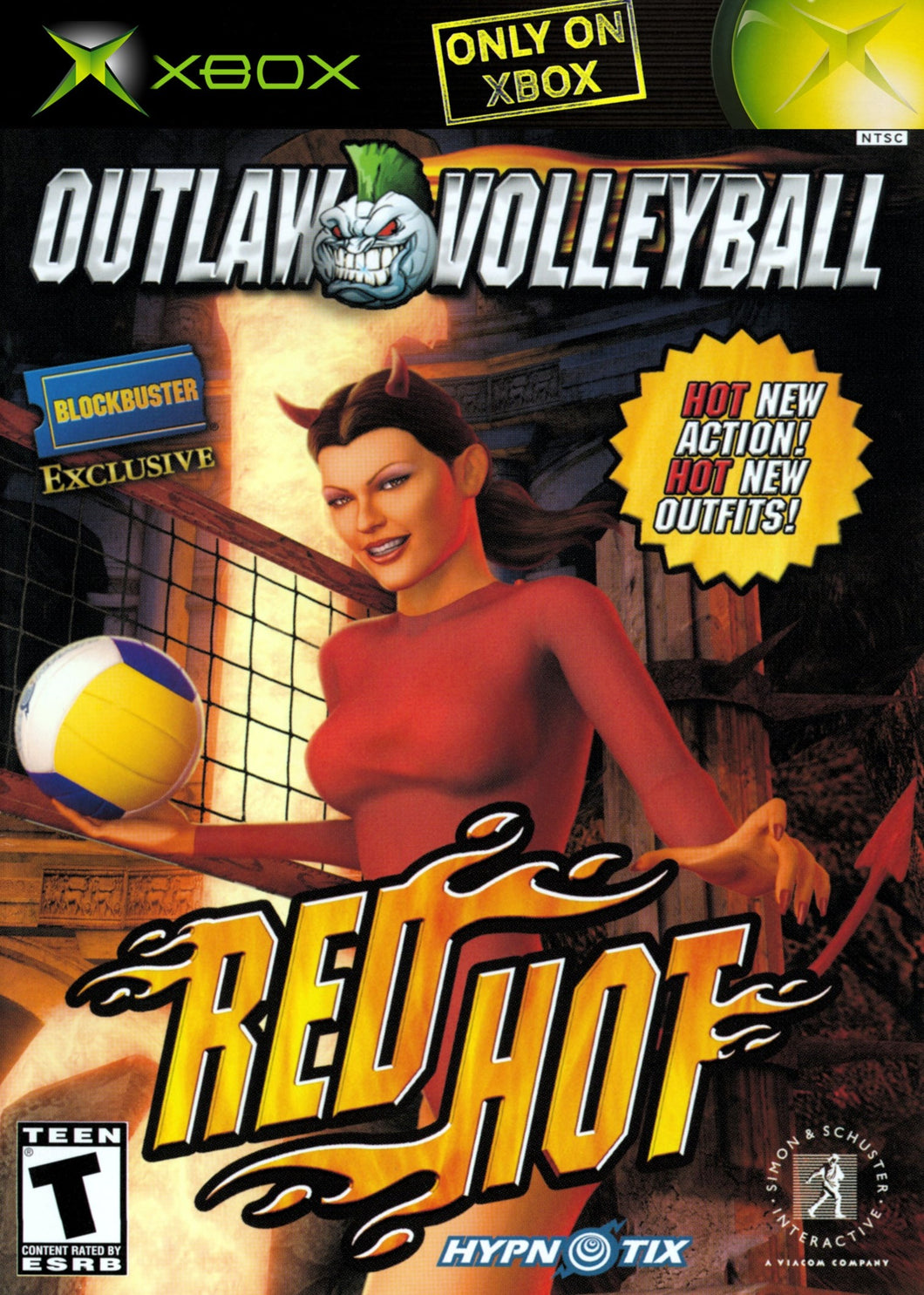 Outlaw Volleyball Red Hot Xbox