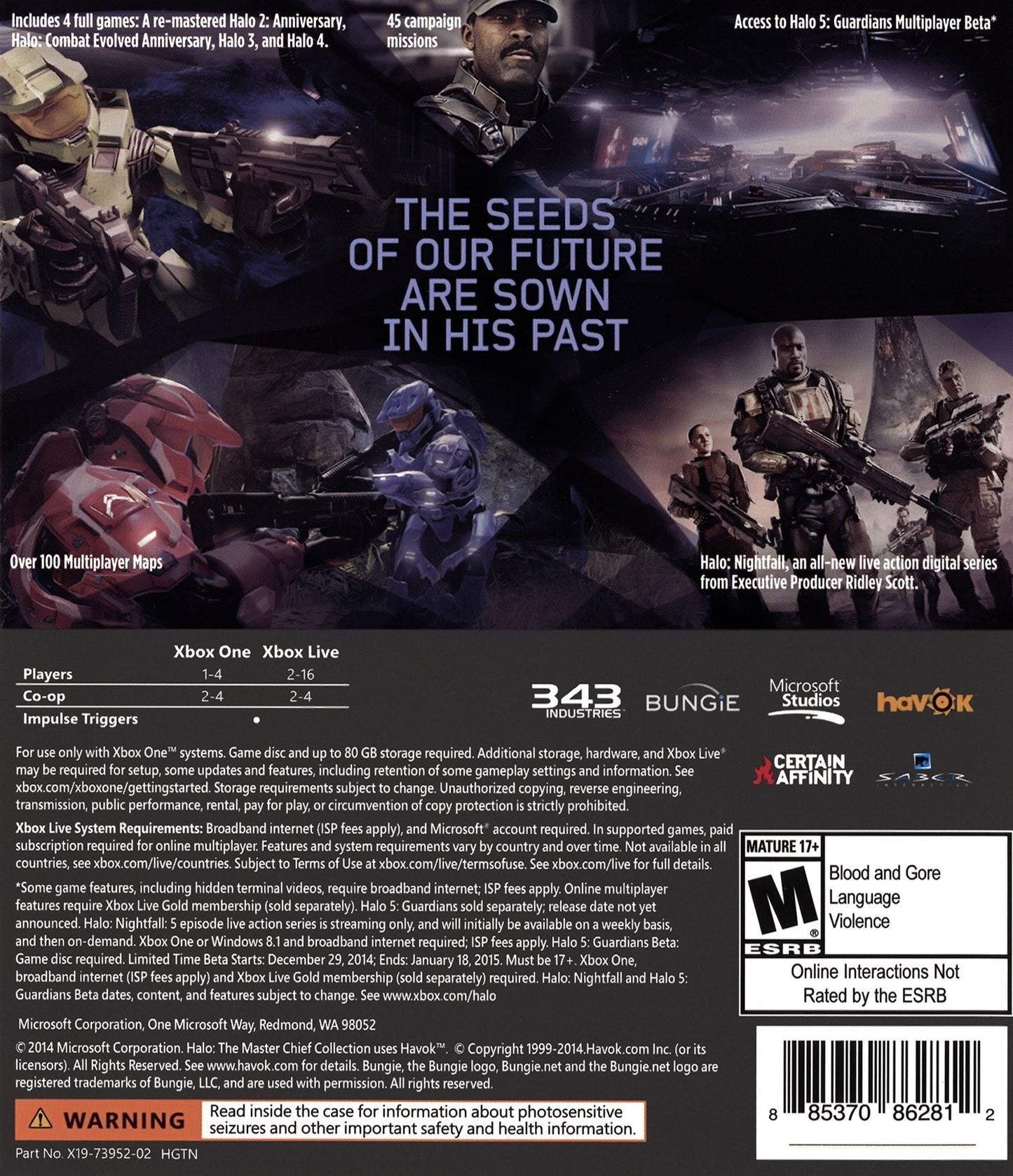 Halo: The Master Chief Collection Xbox One