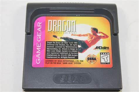 Dragon: The Bruce Lee Story Sega Game Gear Loose