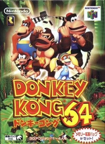 Donkey Kong 64 JP Nintendo 64