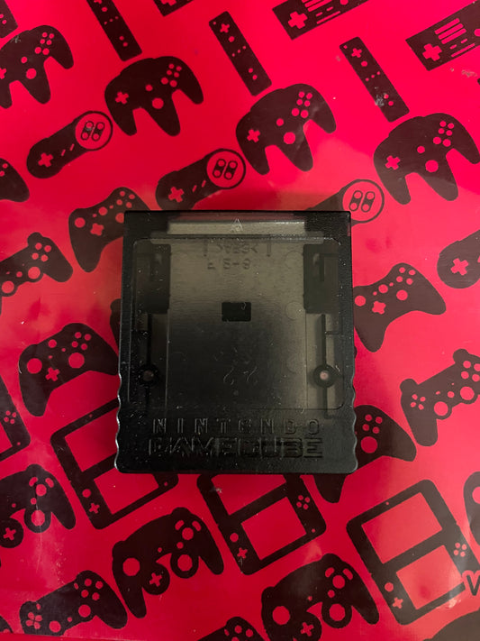 Clear Black Memory Card 59 Blocks US DOL-008 GameCube