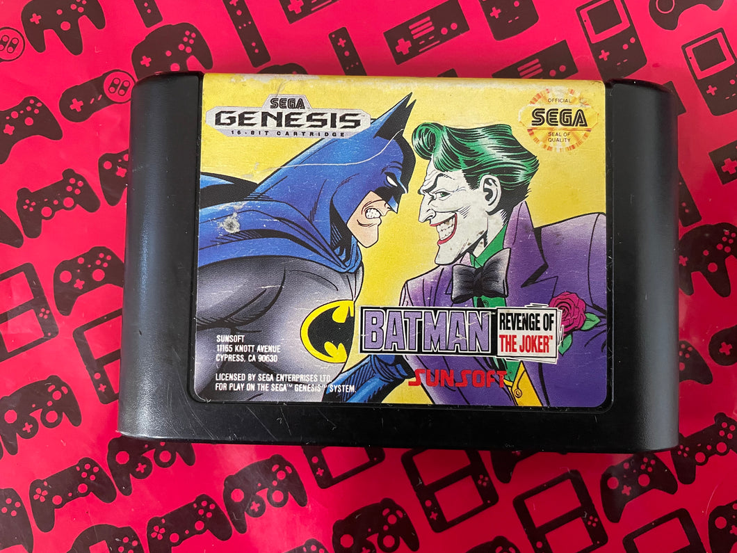 Batman Revenge Of The Joker Sega Genesis