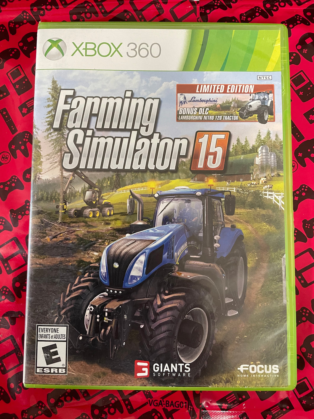 Farming Simulator 15 Xbox 360 No Manual