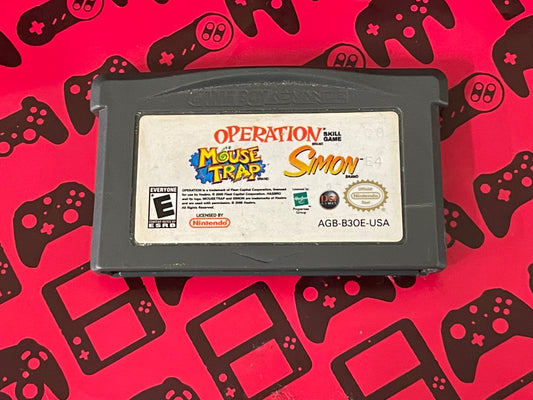 Mouse Trap / Operation / Simon GameBoy Advance