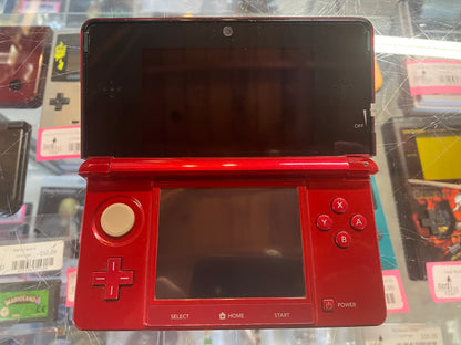 Flame Red Nintendo 3DS (CTR-001) Nintendo 3DS