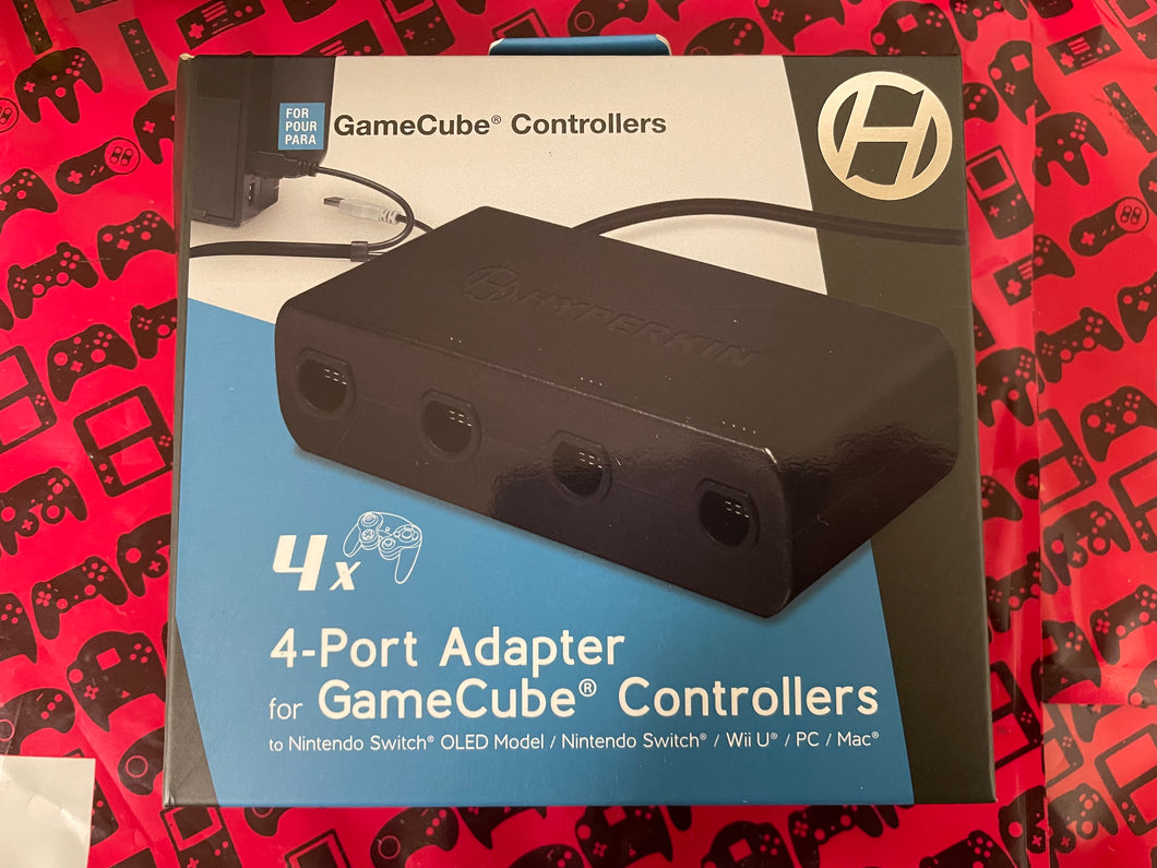 Hyperkin 4-Port Controller Adapter For GameCube / Nintendo Switch / Wii U / PC