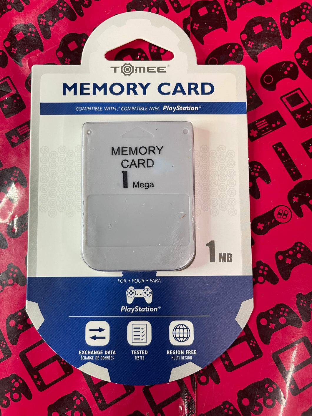 1 MB Memory Card For PS1