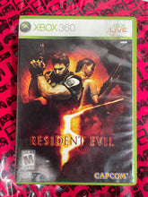 Load image into Gallery viewer, Resident Evil 5 Xbox 360 Complete

