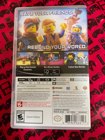 LEGO Movie 2 Videogame Nintendo Switch