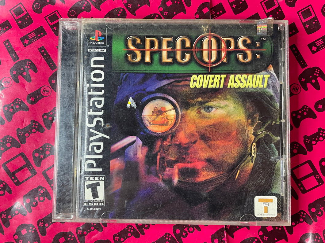 Spec Ops Covert Assault Playstation Complete