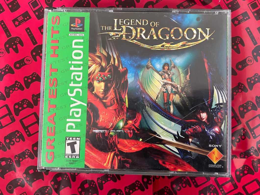 Legend Of Dragoon [Greatest Hits] Playstation No Manual