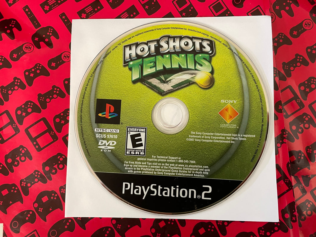 Hot Shots Tennis Playstation 2 Disk Only