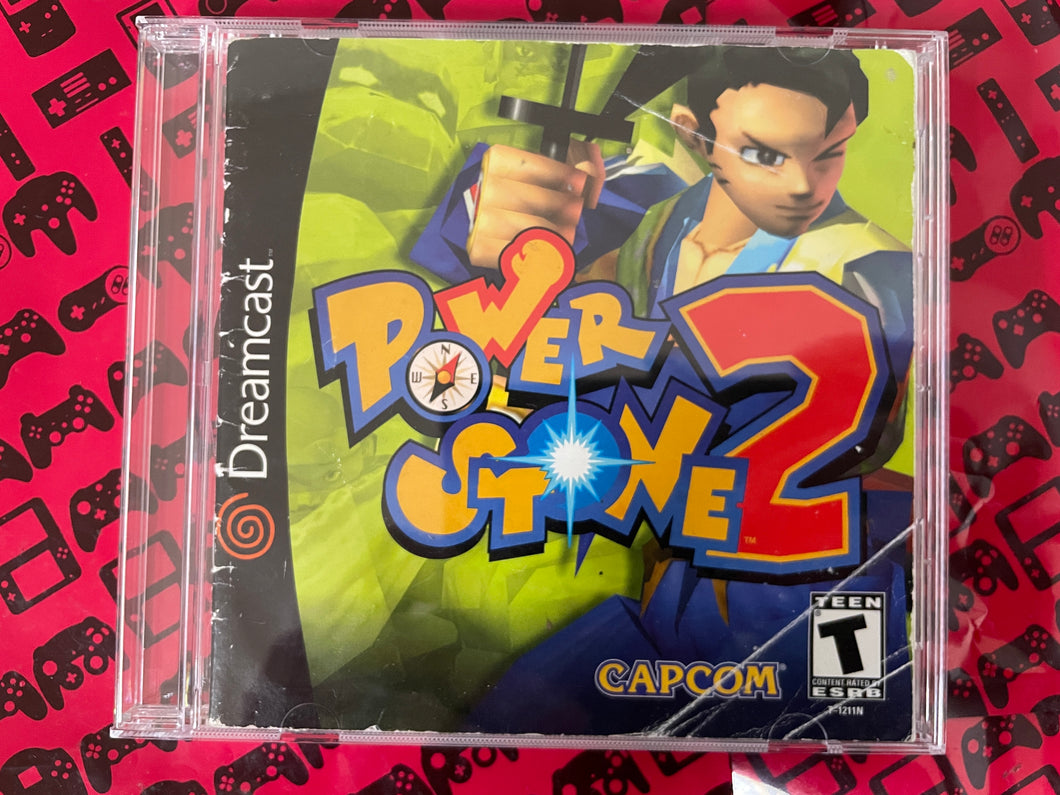 Power Stone 2 Sega Dreamcast Missing Back Cover Art