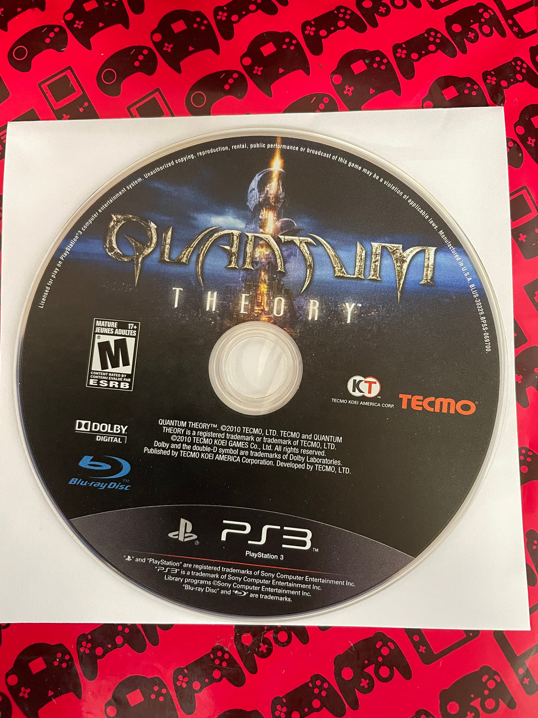 Quantum Theory Playstation 3 Disk Only