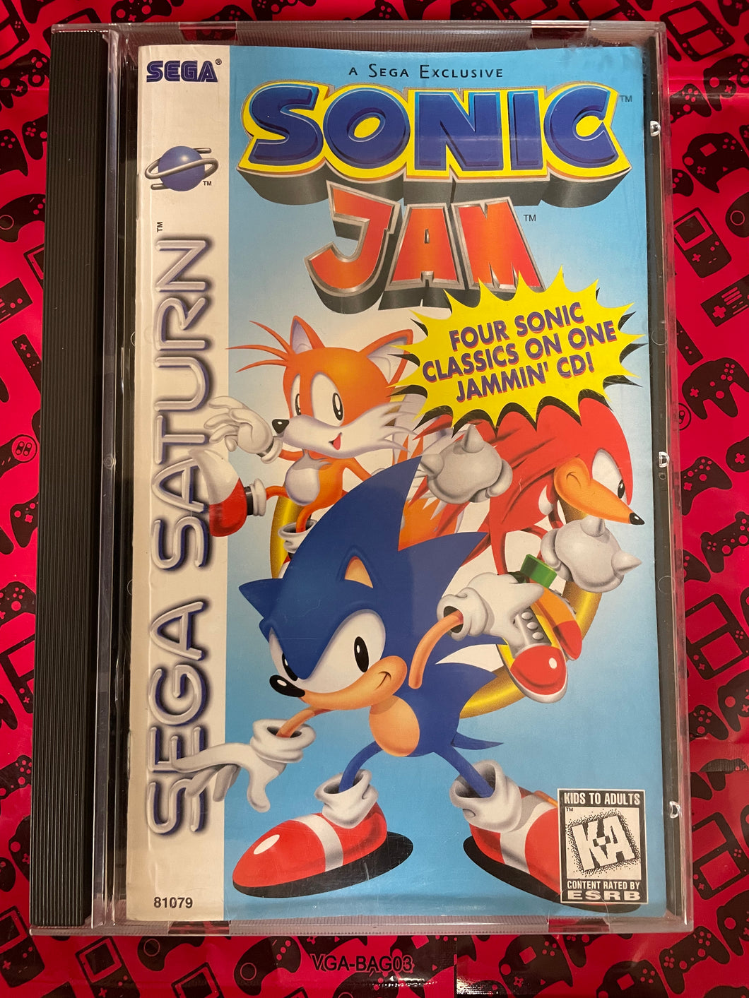 Sonic Jam Sega Saturn Complete