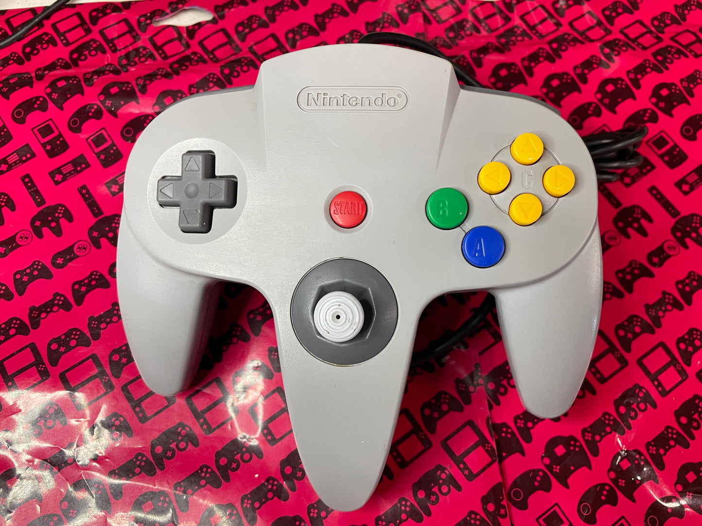 Gray Controller Nintendo 64