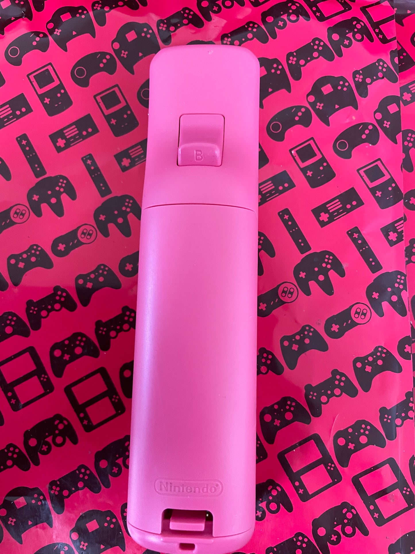 Pink Wii Remote Controller