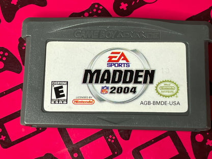 Madden 2004 GameBoy Advance