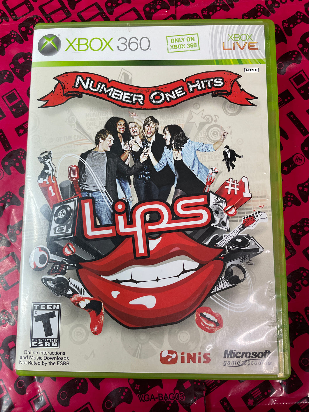 Lips: Number One Hits Xbox 360 No Mic