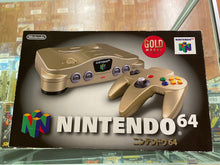Load image into Gallery viewer, Nintendo 64 Gold Console JP Nintendo 64 Complete

