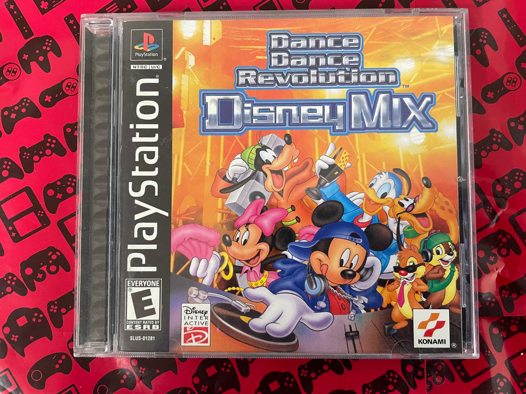 Dance Dance Revolution Disney Mix Playstation Complete