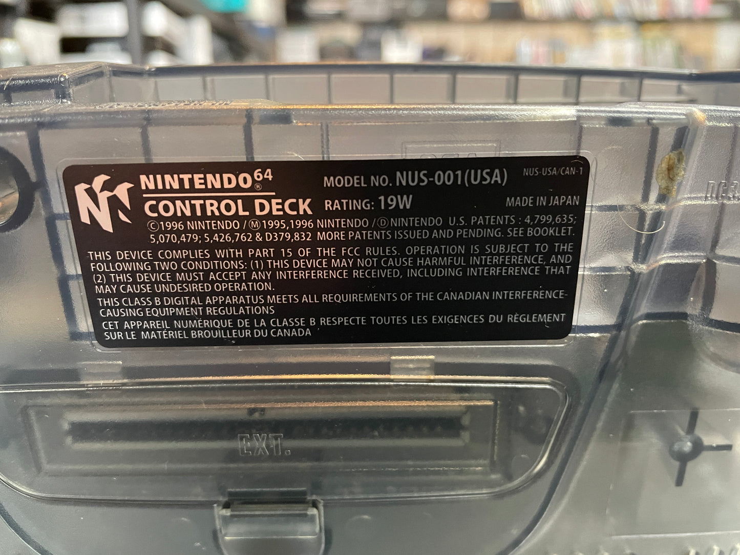 Funtastic Smoke Black Nintendo 64 System Nintendo 64