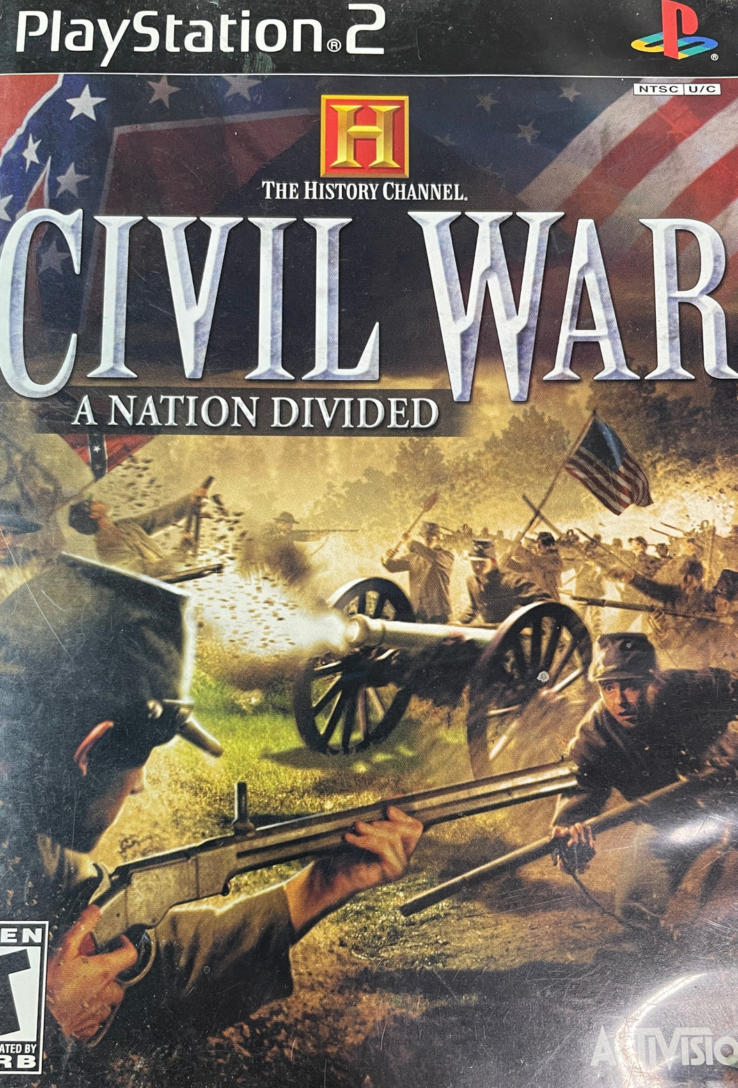 History Channel Civil War A Nation Divided Playstation 2