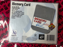 Load image into Gallery viewer, Performance Memory Card for PlayStation 15 Blocks of Memory Includes Case
