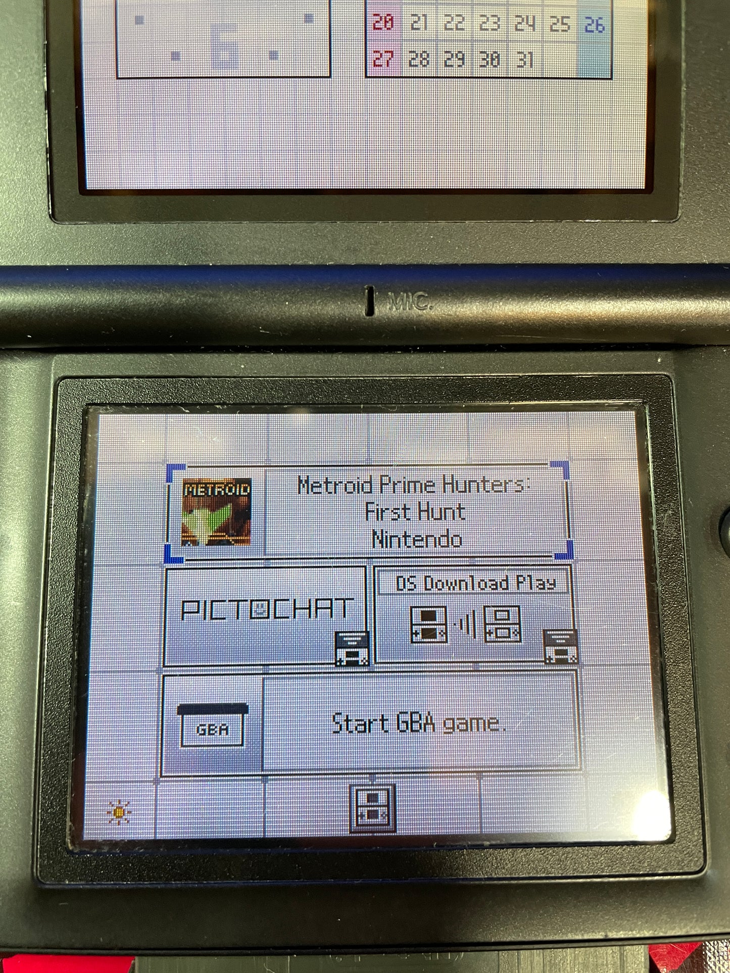 Cobalt Blue & Black Nintendo DS Lite Nintendo DS