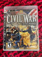 Load image into Gallery viewer, History Channel Civil War Secret Missions Playstation 3
